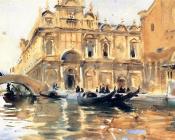 Venetian Canal - 约翰·辛格·萨金特